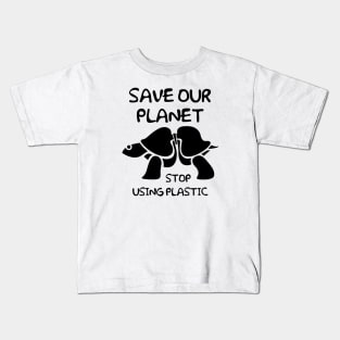 SAVE OUR PLANET Kids T-Shirt